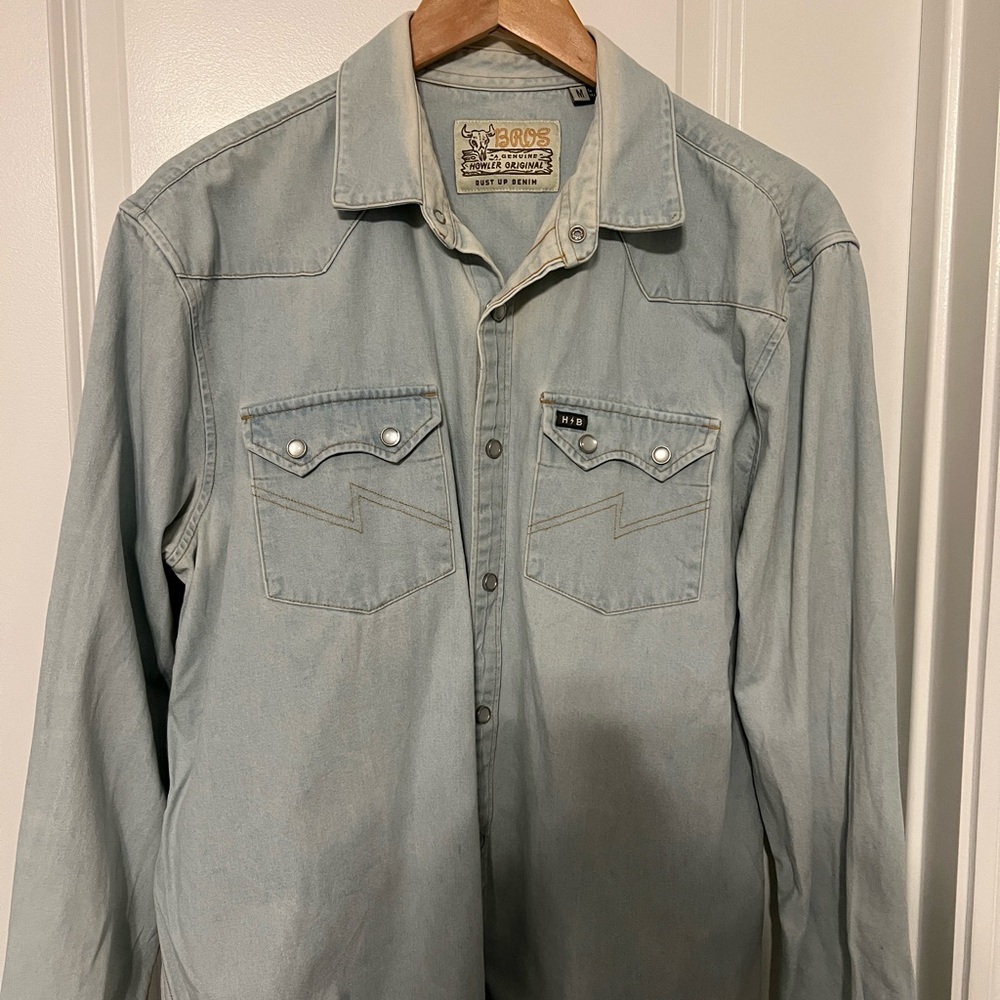 Howler Brothers Dust Up Denim Shirt